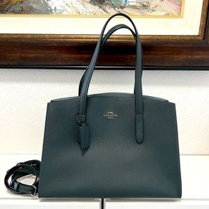 COACH Charlie Carryall - Gunmetal/Cypress